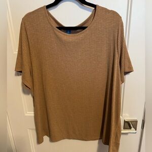 3/$15 Ribbed Crewneck Short-Sleeve Luxe T-shirt from Old Navy